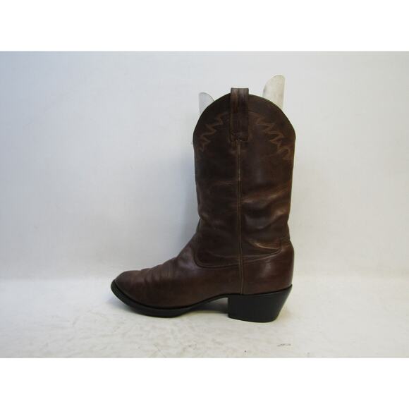 Ariat Mens Sz 11 EE Brown Leather Cowboy Western Boots